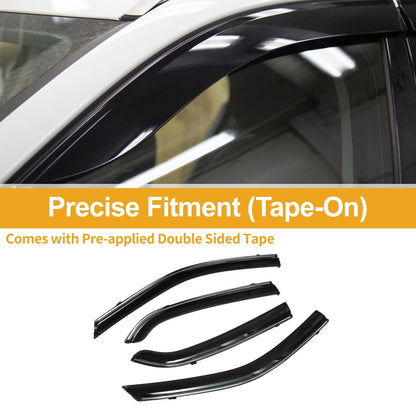 Window Deflectors 1 Set for Honda Accord Sedan (2003-2007)