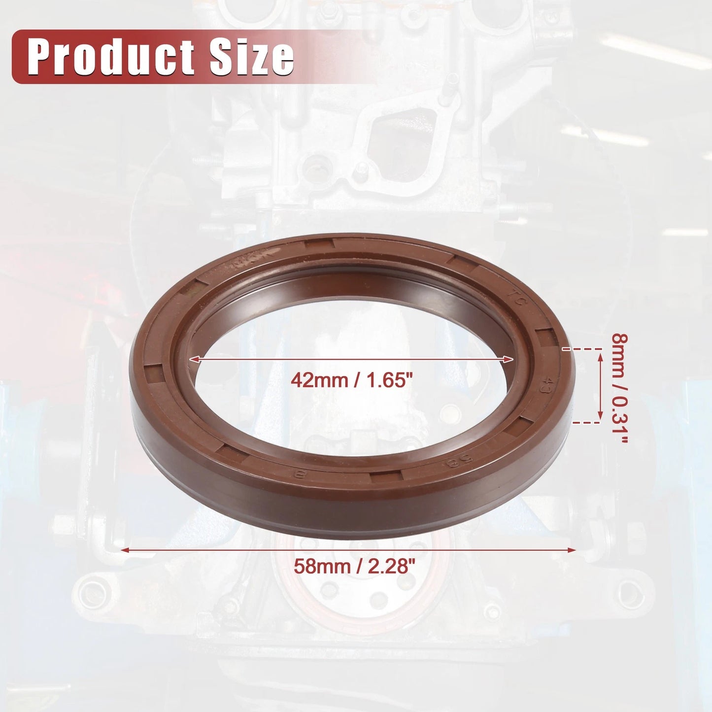 Engine Crankshaft Oil Seal for Honda Civic (2002-2005) Acura