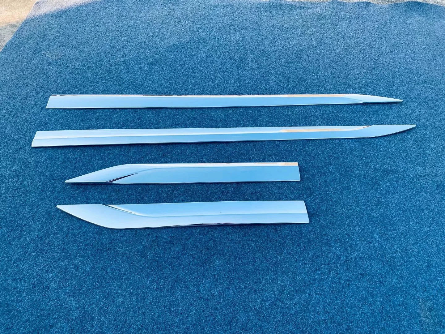Body Door Chrome Side Molding Trim for Toyota Harrier Venza (2020-2024)