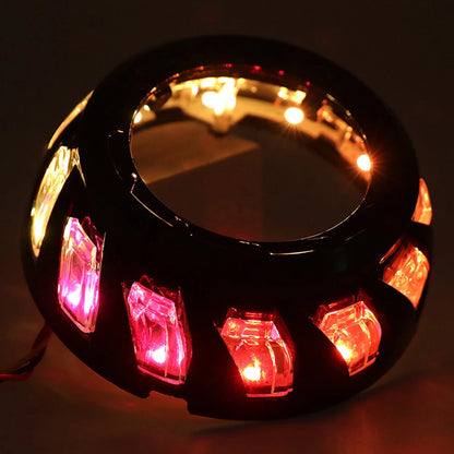 3 Inch Projector Lens Angel Demon Eyes Headlight DRL Lamp