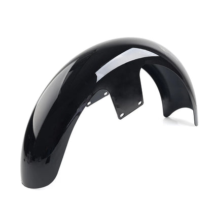 21" Wheel Wrap Front Fender Glossy Black for Harley Touring Street Glide (2009-2023)