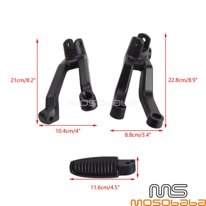 Rear Passenger Foot Pegs for Harley Davidson Nightster (2022-2023)