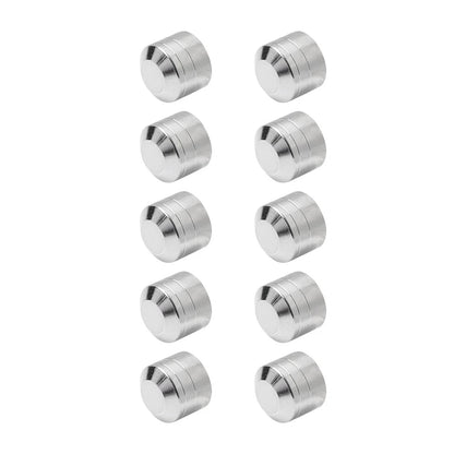 10 x Chrome Engine Screw Caps for Harley Touring Electra Glide Dyna