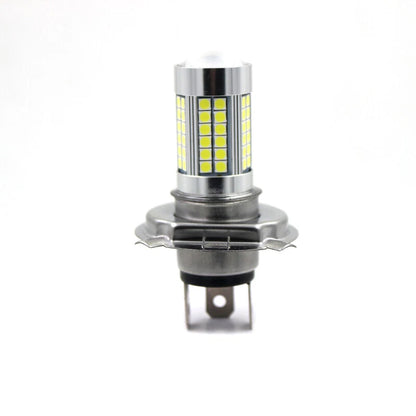 66SMD H4 9003 LED Lamp Car Motorcycle Headlight Bulb DC 6V 8W  High/Low Beam