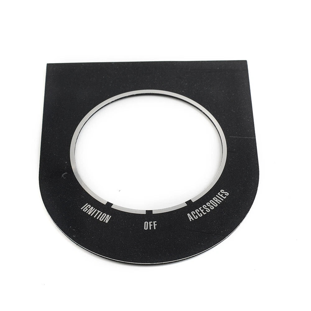 Dash Cover Switch Nameplate for Harley Dyna FXDWG, Softail FXST FLST (93-17)