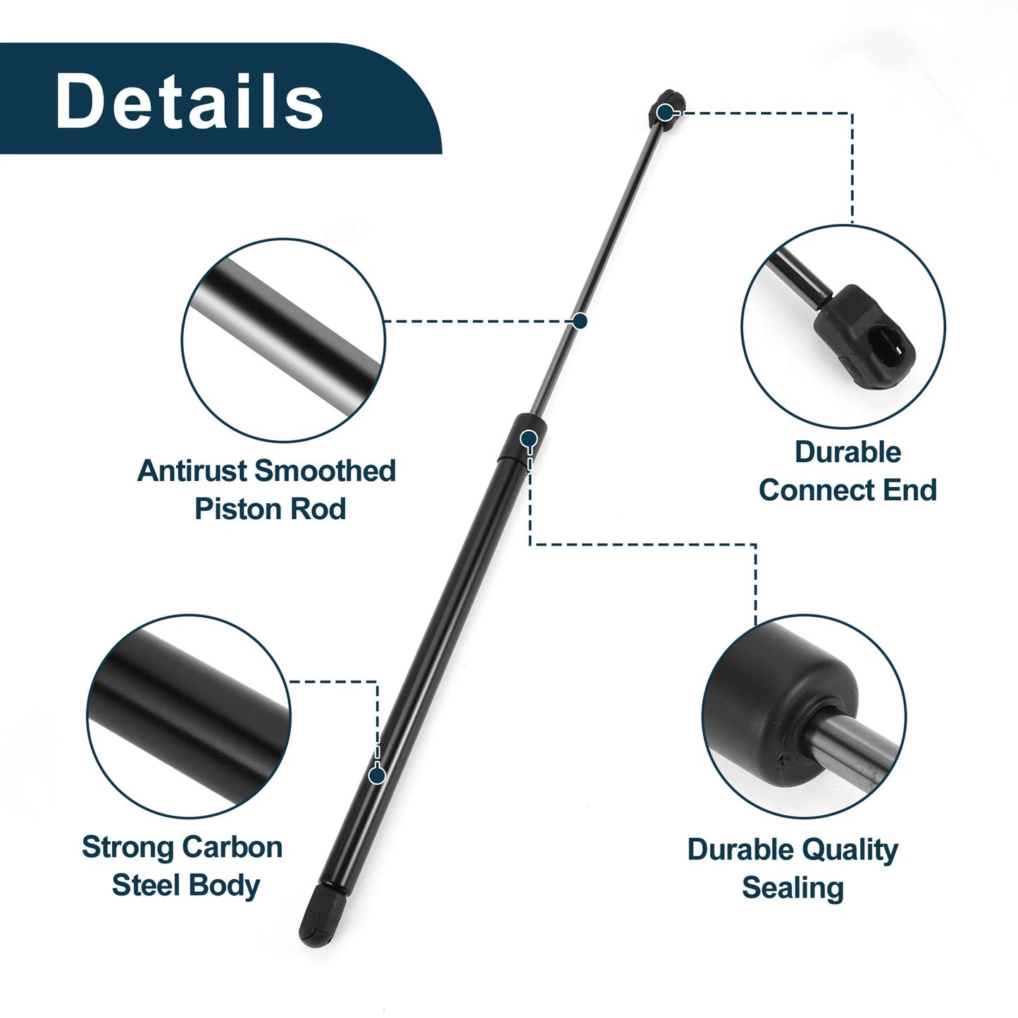 Hood Lift Supports Struts Gas Spring for Hyundai Tucson (2022-2024)