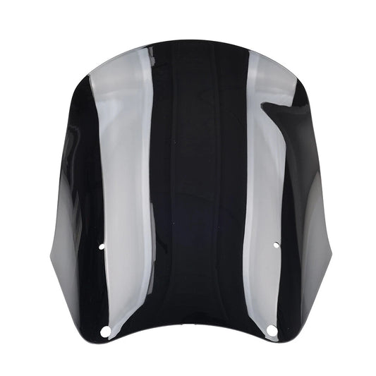 15" Black Windshield for Harley Dyna Low Rider Fat Street Bob (2006-2017)