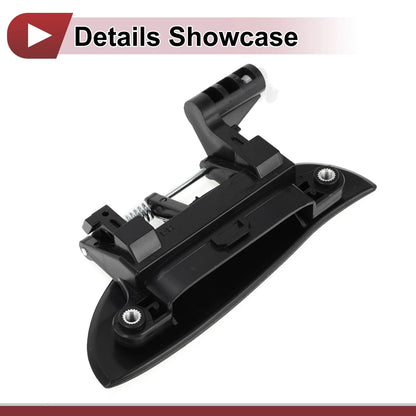 Exterior Door Handle for Hyundai Atos Front Right Black ABS (2000-2003)