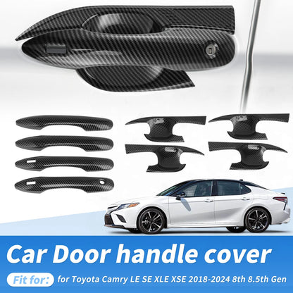Door Handle Bowl Cover Trim Set for Toyota Camry (2018–2024)