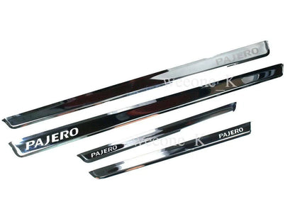 Stainless Door Scuff Plate for Mitsubishi Pajero/Montero Sport (2009-2014)
