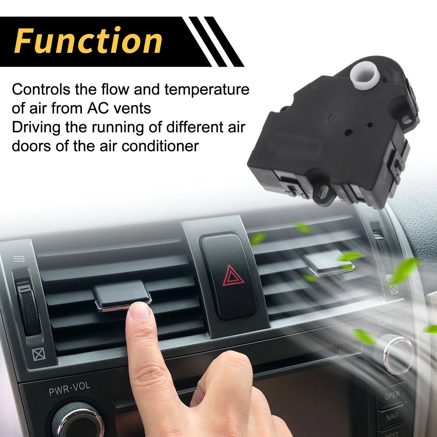 HVAC Air Door Actuator Heater Blend for Cadillac Escalade (1999 - 2000)