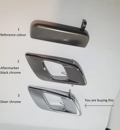 2 x Front Left & Right Inner Door Handles for Ford Ranger PX BT50 (2011-2021)