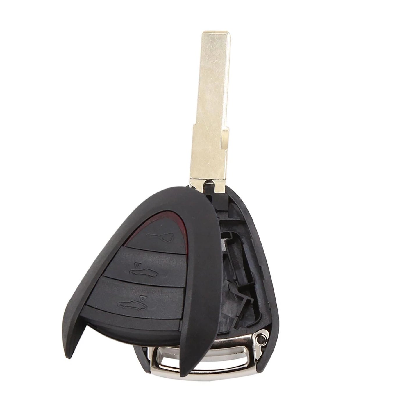 Key Shell Case for Porsche Boxster 987 Cayman 911 Key Button