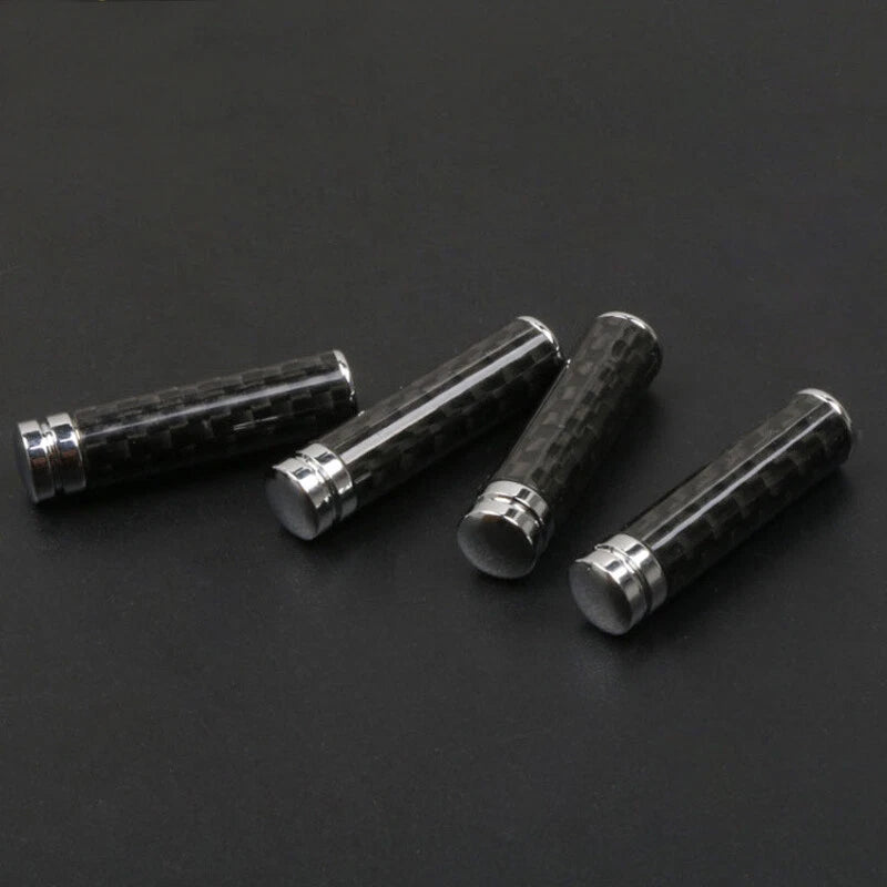 Carbon Fiber Door Pin Lock Knob Covers for BMW 3 5 7 Series (1998-2019)