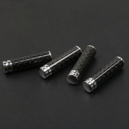 Carbon Fiber Door Pin Lock Knob Covers for BMW 3 5 7 Series (1998-2019)