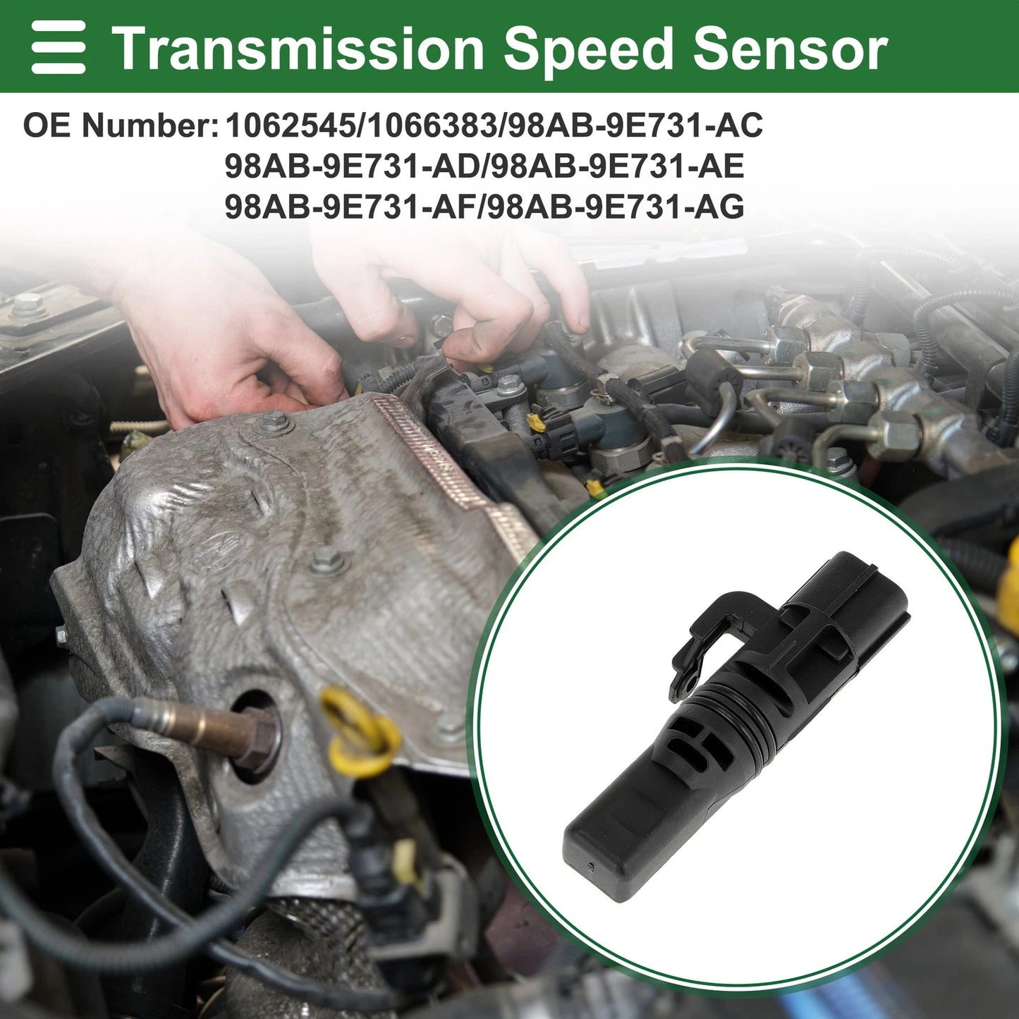 Transmission Speed Sensor for Ford Focus Mk2 1.4 1.6 (2004-2012)