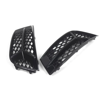 Front Grills Bumper Fog Lights Grille Covers for Audi A3 Sedan (2017-2020)