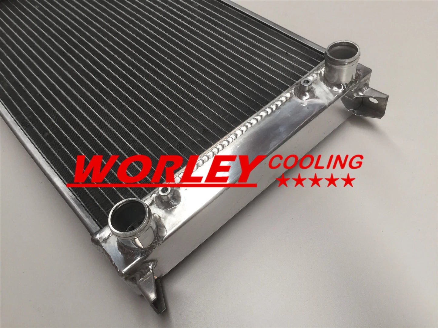2 x core aluminum radiator for VW GOLF MK1 / JETTA / SCIROCCO (1974-1983)