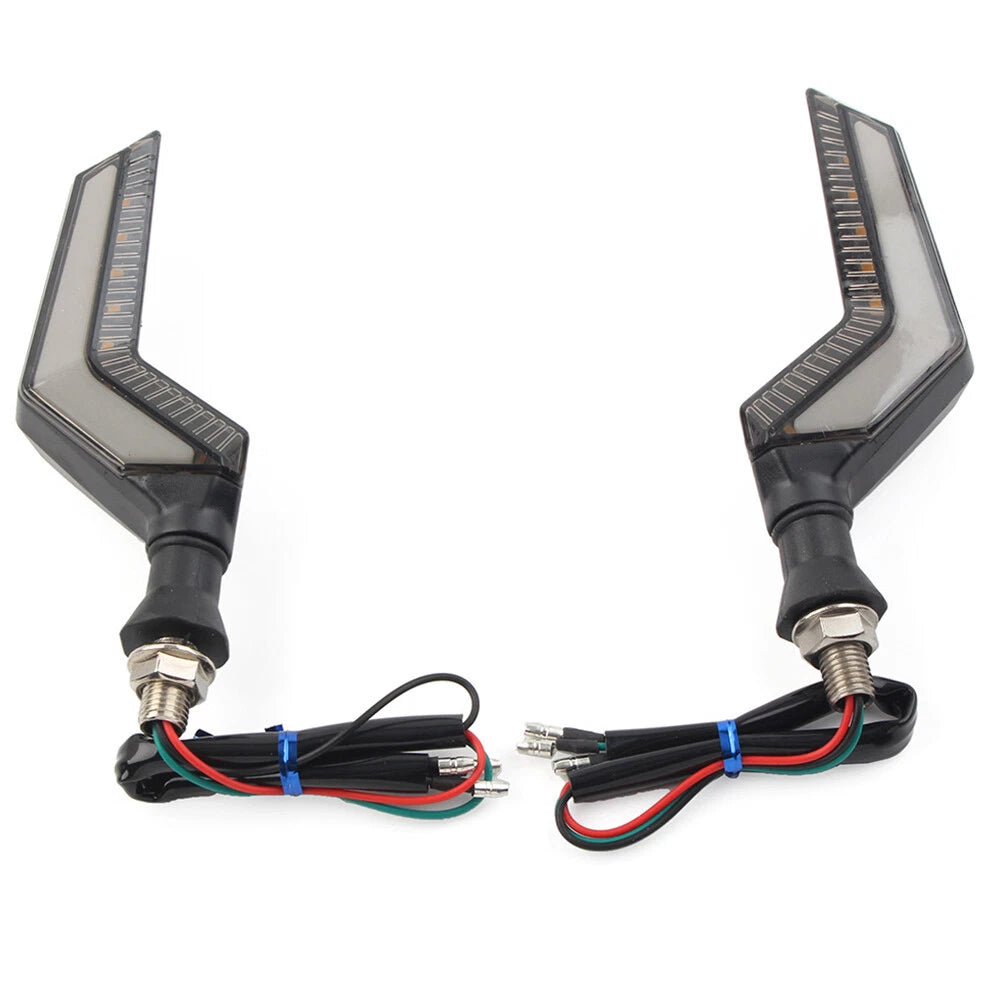 LED Turn Signal Lights  Amber Blinker for Honda Motorcycle