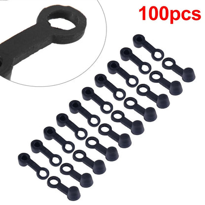 100 x 3cm Rubber Brake Bleeder Screw Caps for Various Makes & Models