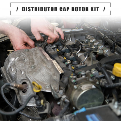 Ignition Distributor Set Distributor Cap and Rotor Kit for Chevrolet