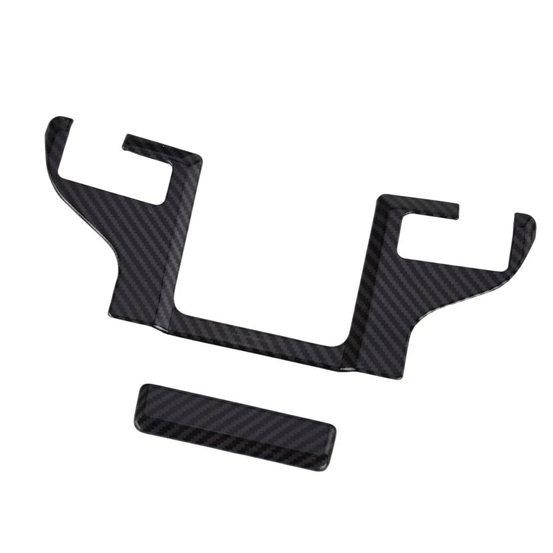 Carbon Fibre Center Console Button Cover Trim for Grand Highlander (2024)