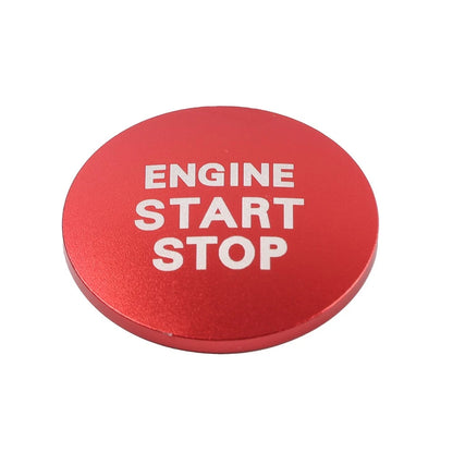 Red Engine Start Stop Push Button Cover for Toyota Tacoma, Yaris, Camry, Corolla