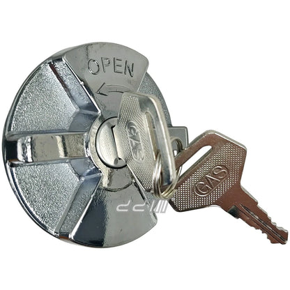 Fuel Tank Cap w/ Lock Key for Toyota Land Cruiser 40-75, Hilux LN106 LN166 (1975-1997)