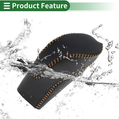 Subaru Forester Gear Shift Knob Cover 2018-2023 Black Brown Faux Leather