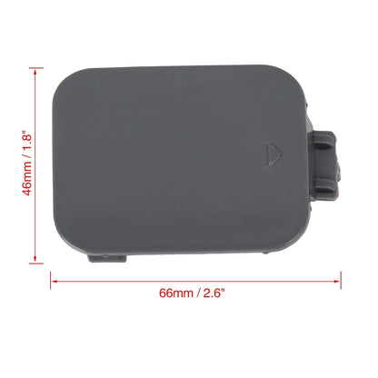Black Front Bumper Tow Hook Cover for BMW E60 (2008-2010)