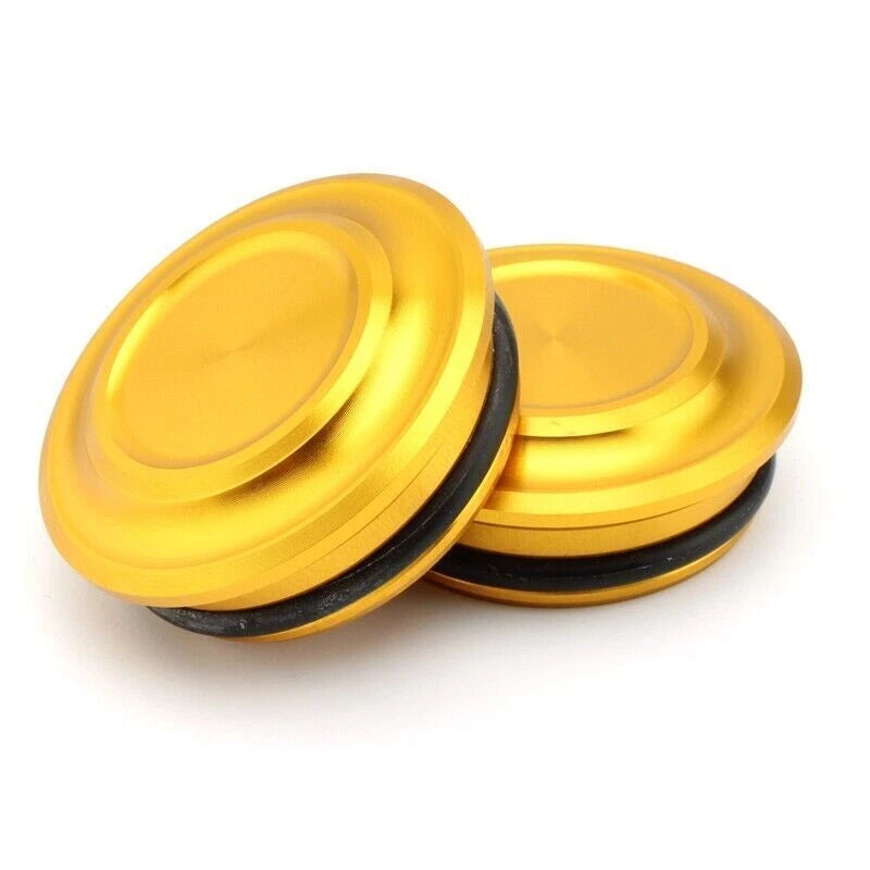 Aluminium Frame Plugs Covers 2 x Gold for Honda CMX 500 Rebel (2020-2021)
