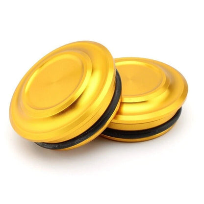 Aluminium Frame Plugs Covers 2 x Gold for Honda CMX 500 Rebel (2020-2021)