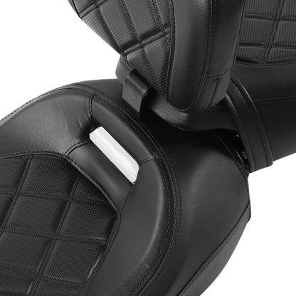 Driver & Passenger Seat Backrests for Harley Touring CVO Street Glide (09-23)