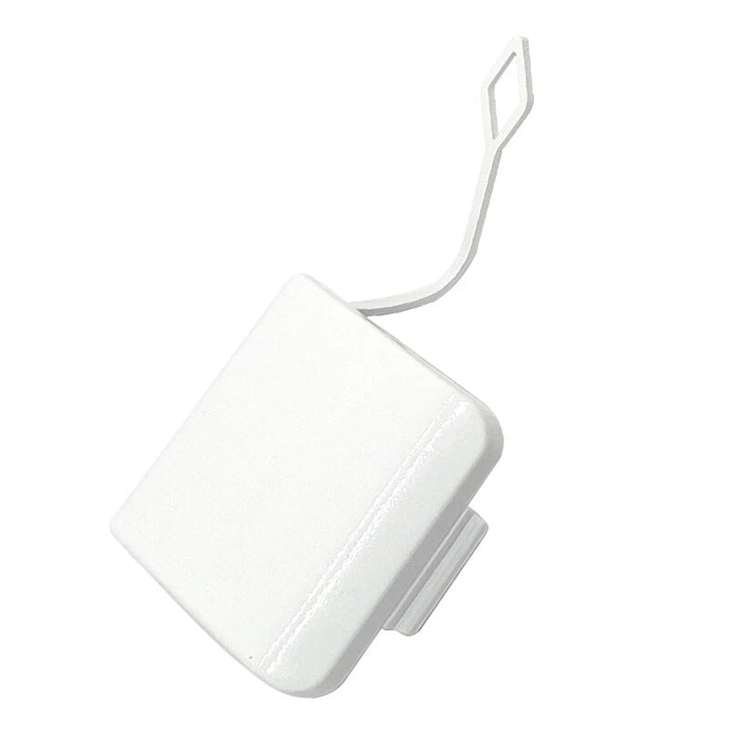White Tow Hook Cover Cap for Mercedes-Benz C-Class W203 (2001-2007)