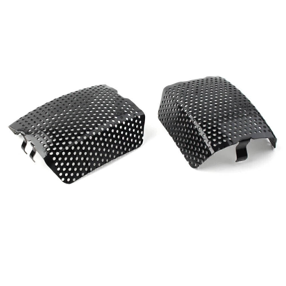 Black Front Caliper Screen Inserts for Harley V-Rod Touring Models (2008-2019)