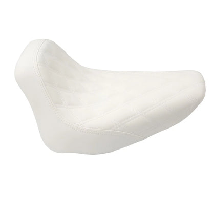 Driver Seat Cushion for Harley Heritage Softail FLSTC (2006-2017) White