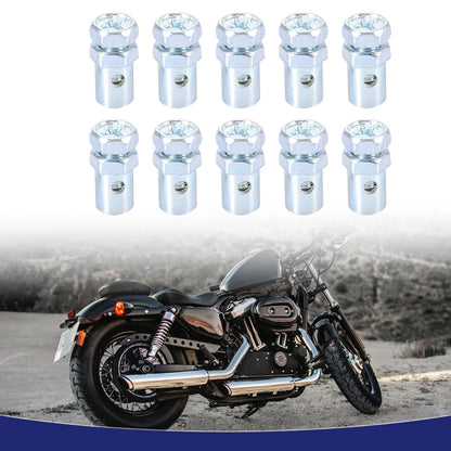 10 x Brake Line Cable Wire Fixed Screws Fastener for Motorcycle Universal