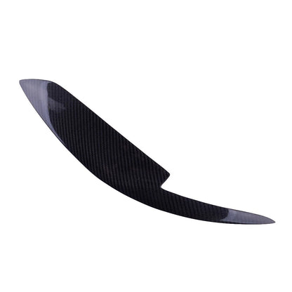 2 x Headlight Eyebrow Eyelid Covers for Toyota Corolla (2007-2009)