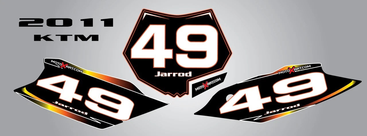 Custom Graphics for KTM SX/SXF (2011-2012)