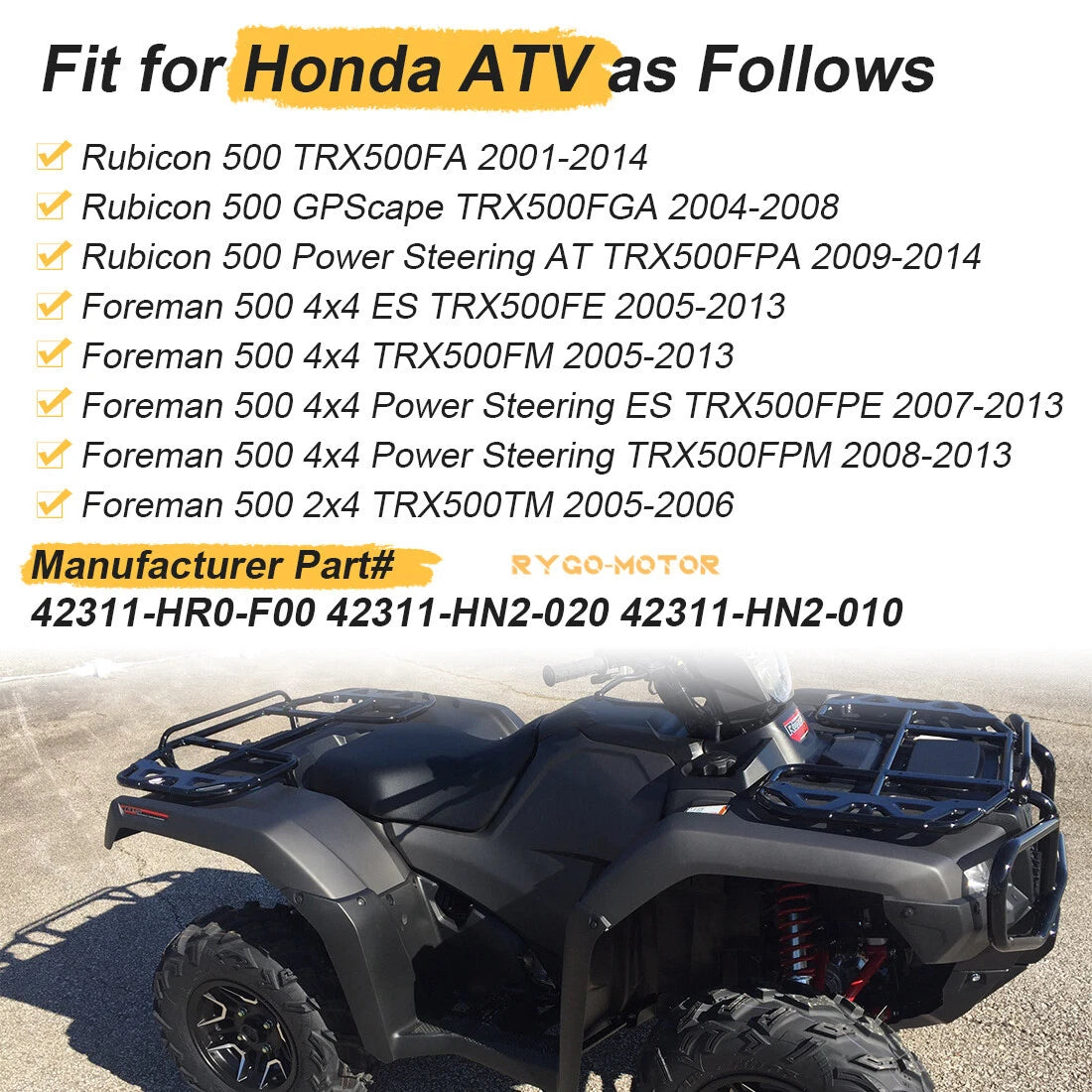 Rear Axle Shaft for Honda