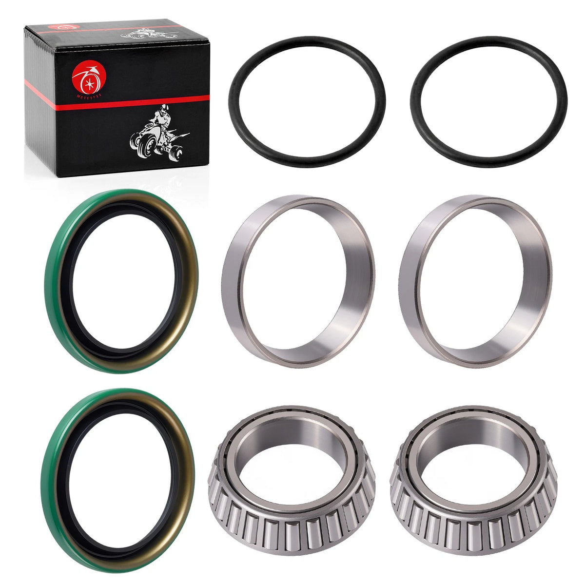 Rear Hub Bearing Seal Repair Kit for Polaris Trail Boss (2000–2013)