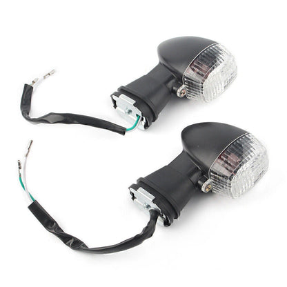 Clear Front Turn Signal Lights for Kawasaki ZX-7R ZX-9R ZX-12R (1996-2006)