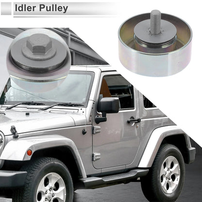 Drive Belt Idler Pulley for Jeep Wrangler (2007-2013) 1 x Pcs