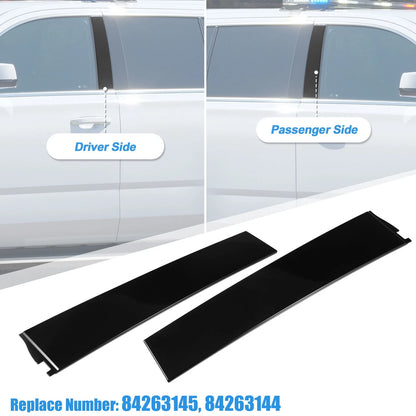 Pair B-Pillar Trim Panel Left Right Windshield Outer for Cadillac Chevy