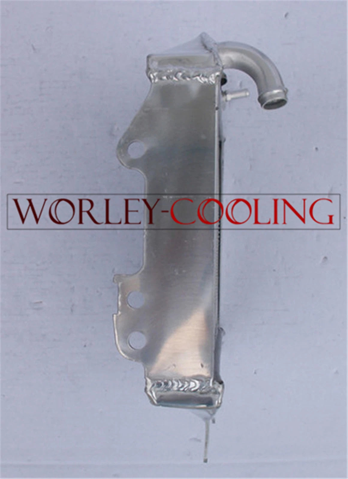 Aluminum Radiator & Blue Hoses for Honda CR125 CR125R (1998-1999)