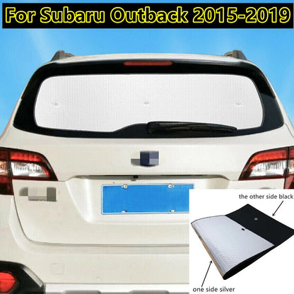 Rear Windshield Privacy Thick Interior Sunshade for Subaru Outback (2015–2019)