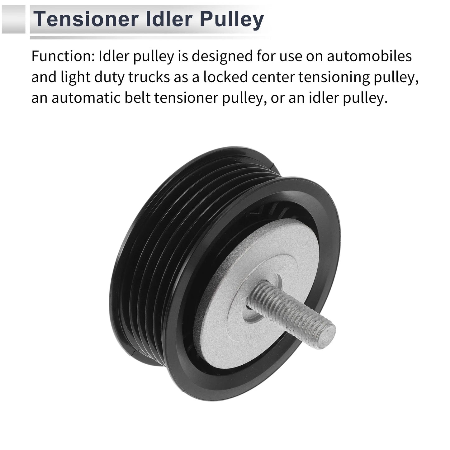 Drive Belt Idler Pulley for Land Rover Range Rover (2012-Now) 1 Pc