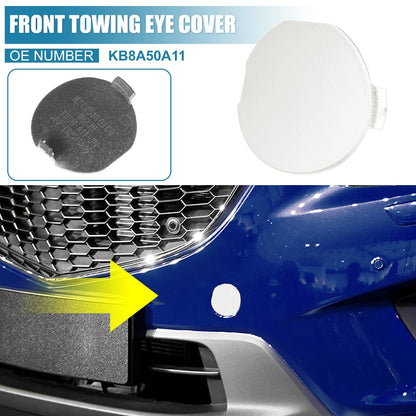 Front Bumper Tow Hook Cover for Mazda CX-5 (2017-2021) White