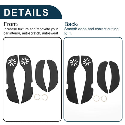 Car Door Anti Kick Pad Sticker Protector for Toyota Corolla (2007-2013)