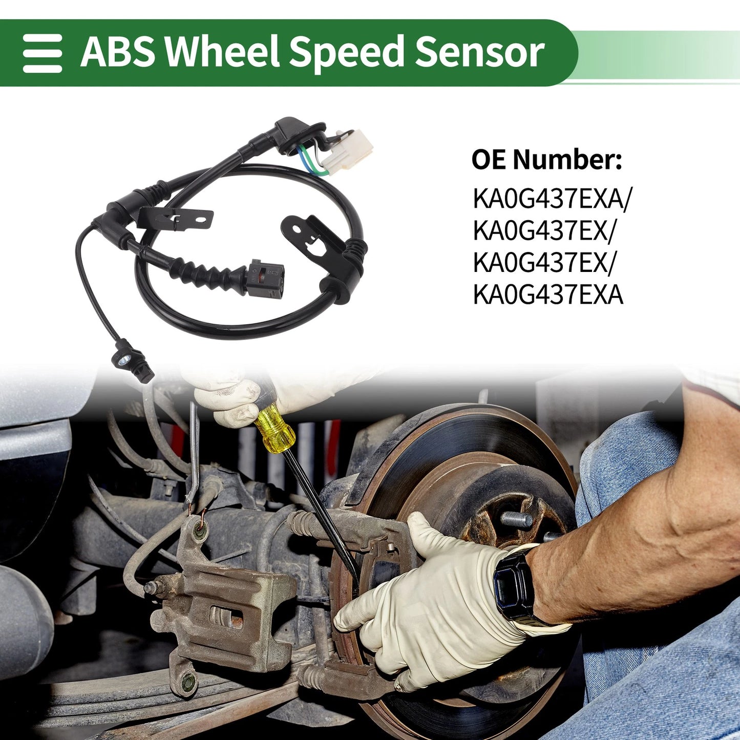 ABS Wheel Speed Sensor for Mazda CX-5 (2011-2023)